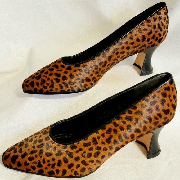 PAUL MELIAN London Cheetah Print Pump 7B - Picture 3 of 12